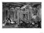 The Ladies' Saloon is an Uncomfortable Place to be When the "Great Eastern" Encounters a Gale Art Giclee Poster Print, 24x18