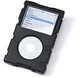 Speck ToughSkin Silicone Case Skin for Apple iPod Classic 6G, 120GB & Video 5G 80GB and 160GB MP3 Players - Color Black