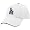 Twins Enterprise L.A. Dodgers White Casper Franchise Fitted Hat