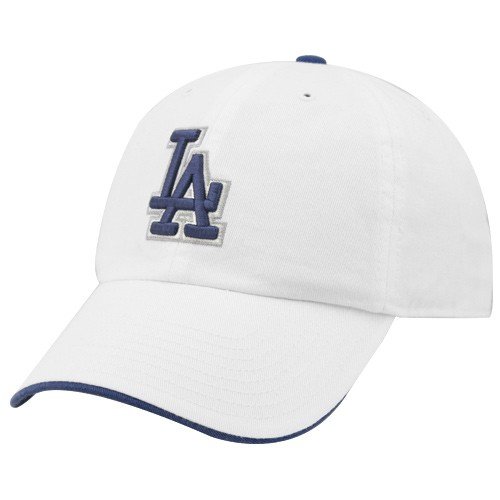 Twins Enterprise L.A. Dodgers White Casper Franchise Fitted Hat