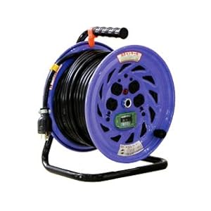 【クリックで詳細表示】日動：ロック(引掛)式ドラム 30m 125V NF-EB34L-15A [その他] [その他] [その他] [その他]