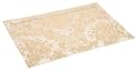Waterford Table Wiltshire 13 by 18.5-Inch Placemat Set of 4, Platinum/Gold