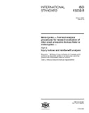 ISO 13232-5:2005, Motorcycles - Test and analysis procedures for research evaluation of rider crash protective devices fitted to motorcycles - Part 5: Injury indices and risk/benefit analysis