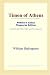 Book Timon of Athens (Webster's Italian Thesaurus Edition)
