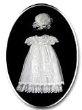 Honey Bee - Newborn/Infant Baby Girls Christening Gowns, White