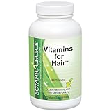 Botanic Choice Vitamins For Hair, 60 Tablets (Pack of 4)