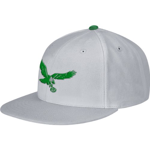 Mitchell & Ness Philadelphia Eagles Throwback Fitted Hat 8 1/4