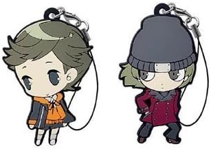 Happy lottery Persona 3 Movie PERSONA3 THE MOVIE # 2 Midsummer Knight's Dream F Award Amata dry &amp; Arakaki ShinJiro rubber strap set (set of two) Happy lottery P3 goods Rabasuto F Arakaki