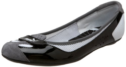 Puma Women's Zandy Ballet Slipper,Black,10 B US
