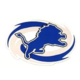 DETROIT LIONS NFL Car Sport Magnet Bright Colors Big New 12"