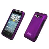 EMPIRE Purple Rubberized Snap-On Cover Case for Sprint HTC EVO Shift 4G