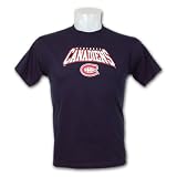 Montreal Canadiens -Navy- Logo History T-Shirt - Large