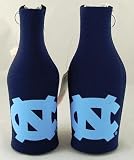 SET OF 2 NORTH CAROLINA TAR HEELS BOTTLE SUIT KOOZIES