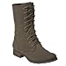 Women's Xhilaration® Kashana Lace-Up Boots - Green