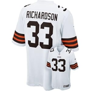 Nike Cleveland Browns Trent Richardson Game Jersey - White