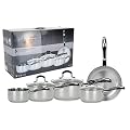 Ethos Hells Kitchen II Luna Pan Set Stainless Steel in HK Gift Box (5 Pieces)