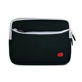 Skque Black Dual Zipper Case For Amazon Kindle 1 eBook Reader Accessory