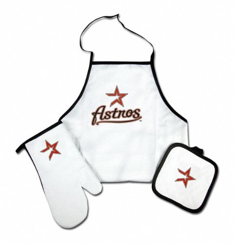 Houston Astros Tailgate & Kitchen Grill Combo Set
