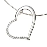 Zeeme Silver - 500243570 - Collier Femme - Pendentif "Coeur" - Argent 925/1000 - 45 cmpar ZEEme Argent