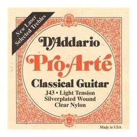 D'Addario J43 Pro-Arte SP Light Classical Guitar Strings