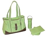 Weekender Diaper Bag in Light Green