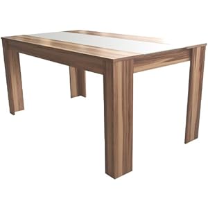 Esszimmertisch Esstisch RICO L160xB90xH75cm Melamin Baltimore Walnuss
