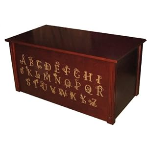 ABC Toy Box - Cherry (Cherry) (21H x 41W x 21D)