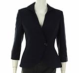 Sutton Studio One Button Asymmetrical Jacket Indigo 4 Sutton Studio One Button Asymmetrical Jacket Indigo 4