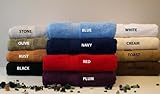 IMAGE OF MARRIKAS Egyptian Cotton 6 Piece SUPER THICK Towel Set CHOCOLATE