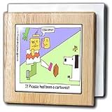 PICASSO S PEANUTS - 6 Inch Tile Napkin Holder