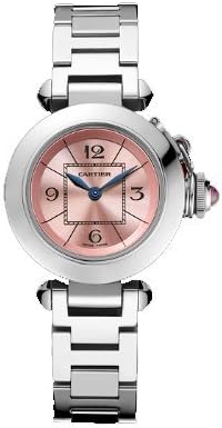 Cartier Miss Pasha Ladies Steel Watch W3140008