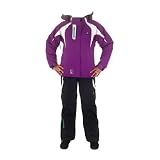 Peak Mountain - Ensemble de ski 10/16 ans GINGA-Violet/noir-14 ans