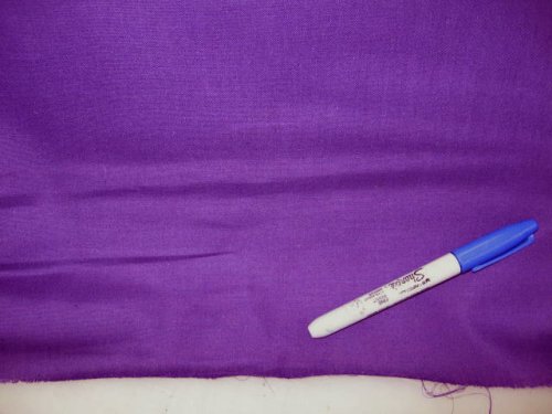 Fabric Cotton Blend Solid Purple $1.99 per yard !423