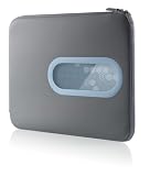 Belkin 15.4-Inch Neoprene Window Sleeve (Dark Gray/Light Blue)
