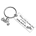 Motorcycle Keychain When Life Throws You a Curve Lean into It Gift for him Motorcycle Lover Bike Keychain Bike Lover Motorcycle Keychains (Keychain)