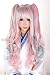 Lolita 2x Clip Ponytails on Extensions Long Curly Party Costume Cosplay Wigs