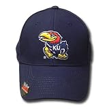 NCAA FITTED CAP HAT KANSAS JAYHAWKS BLUE SIZE 6 3/4 FIT