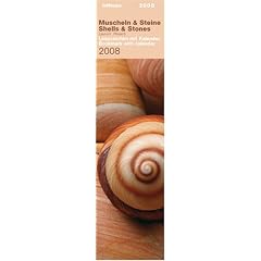 Steine & Muscheln, Lesezeichenkalender 2008 (Kalender)