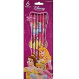 Disney Princess 2 Pack of 6 Pencils