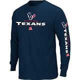 Houston Texans Primary Receiver Long Sleeve T-Shirt Large