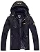 Wantdo Men's Breathable Mountain Spring Coat Windproof Jacket Outdoors Grey