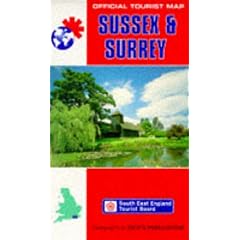 Sussex and Surrey (Official Tourist Map)
