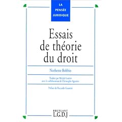 Essais de th�orie du droit: (Recueil de textes)