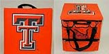 Texas Tech Red Raiders Versatile 14 x 14 x 1.5 Seat Cushion / Tote (Set of 2)