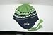 Seattle Seahawks Braided Beanie Hat Ski Skull Cap Lid Toque