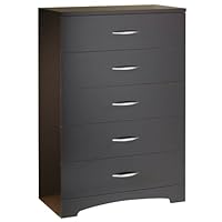 South Shore Step One Collection 5-Drawer Chest, Chocolate