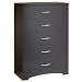 South Shore Furniture, Step One Collection, 5 Drawer Chest, Chocolate