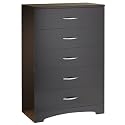South Shore Furniture, Step One Collection, 5 Drawer Chest, Chocolate