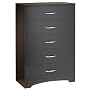 South Shore Furniture, Step One Collection, 5 Drawer Chest, Chocolate