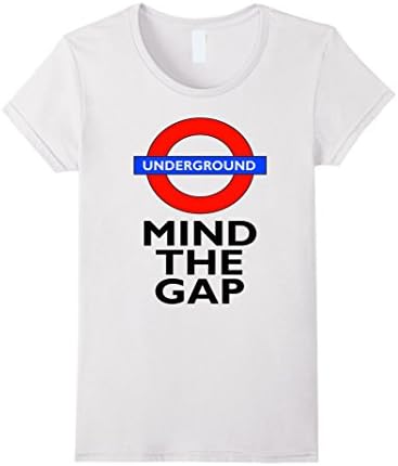 Women's TUBE, London, Underground, Mind the gap, BRITISH, BRITAIN, U Large White
